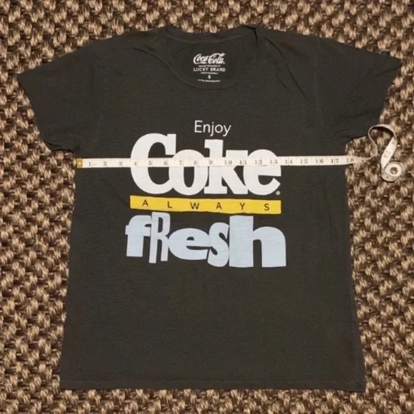 Lucky Brand Graphic Tee with Coke Print - Picture 6 of 9